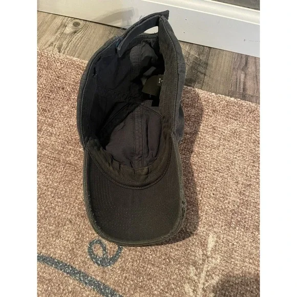 Authentic Designer Balenciaga Baseball Logo CapBlueish Gray